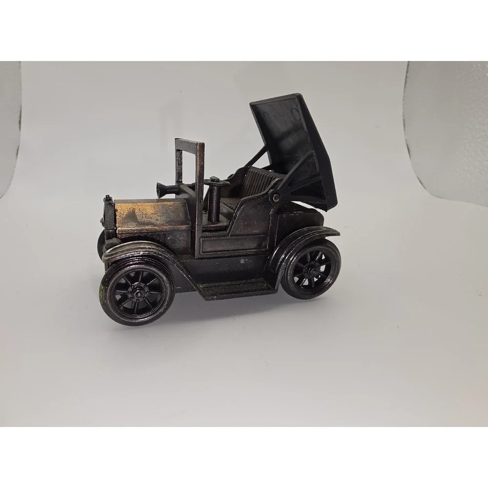 Vintage Die-Cast Bronze 1917 Antique Car Collectible Pencil Sharpener Brass Toy